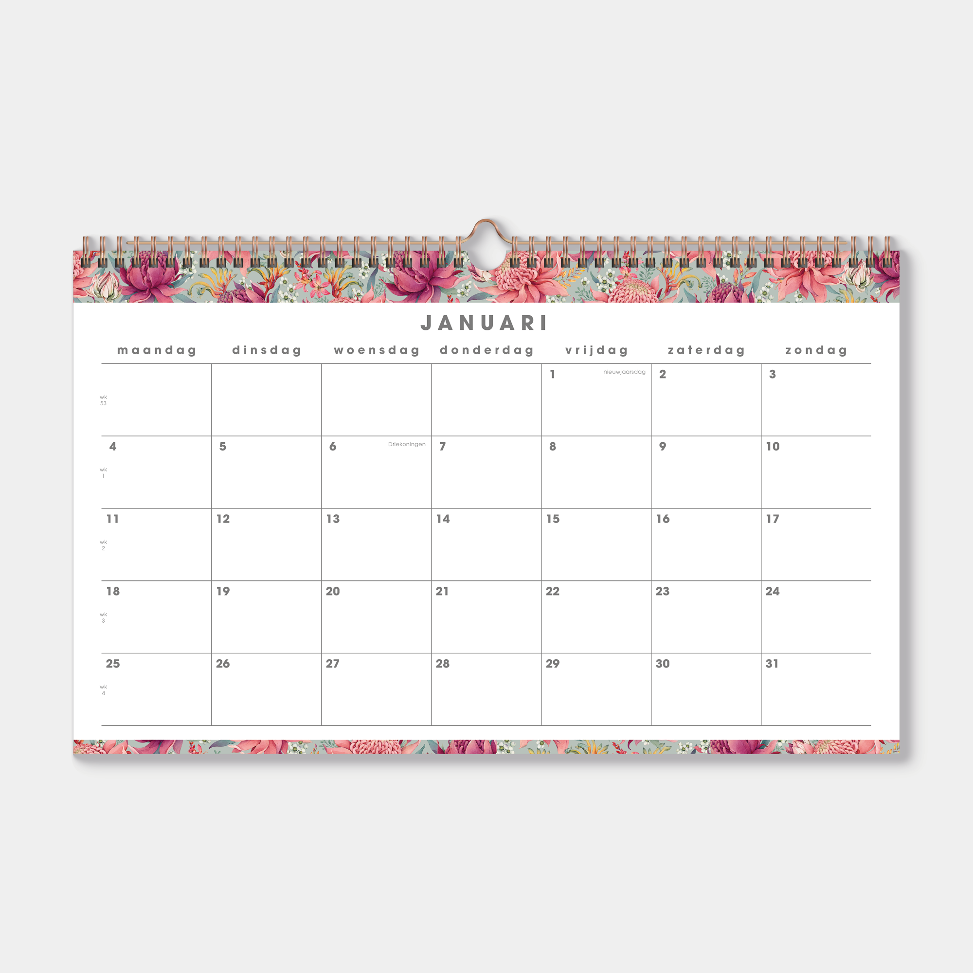 MAANDKALENDER 2027 ±A3 D4
