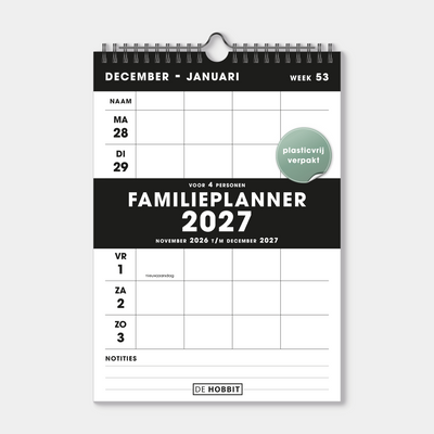 FAMILIEPLANNER 2027 A4 BASIC