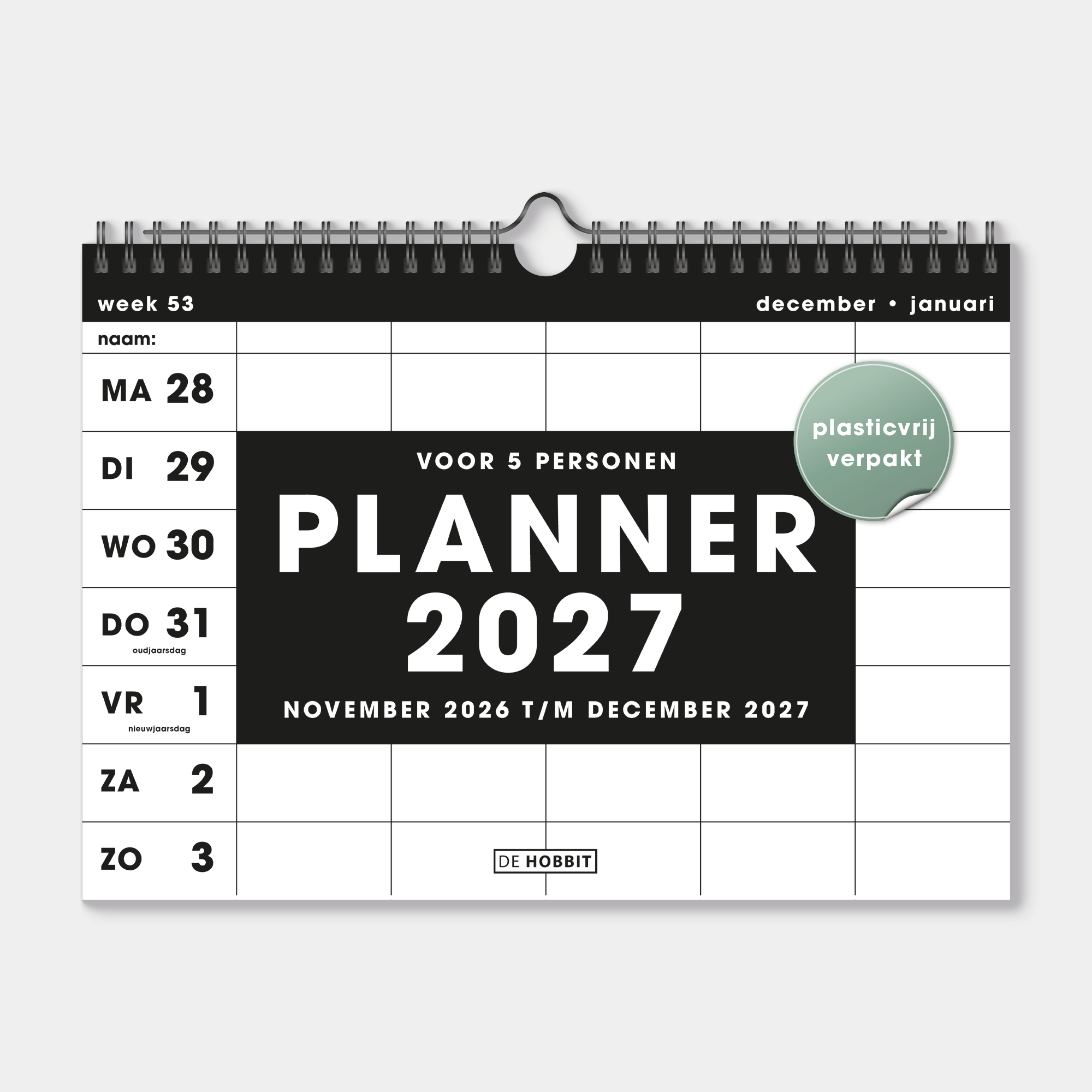 FAMILIEPLANNER 2027 A4 BASIC