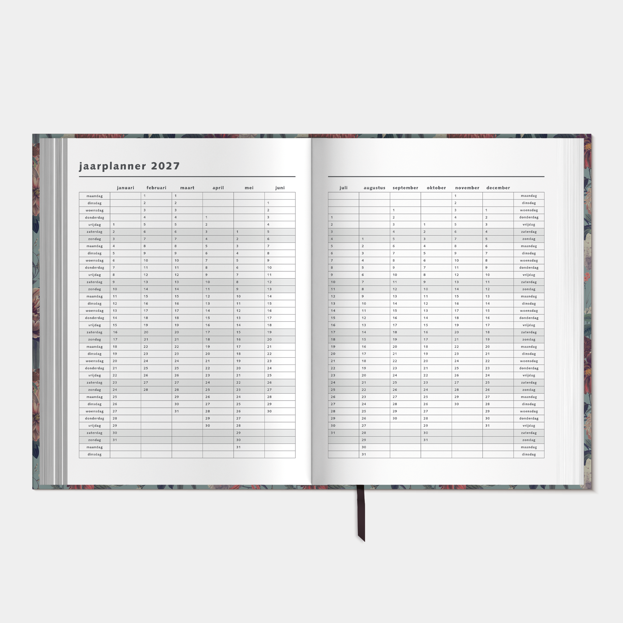 PLANNER 2027 A4 KLASSIEK
