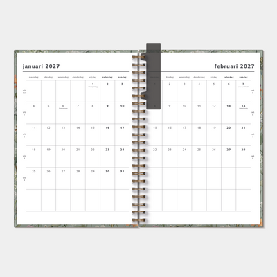PLANNER 2027 A4 WEIDEBLOEMEN