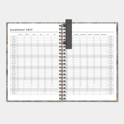 PLANNER 2027 A4 WEIDEBLOEMEN