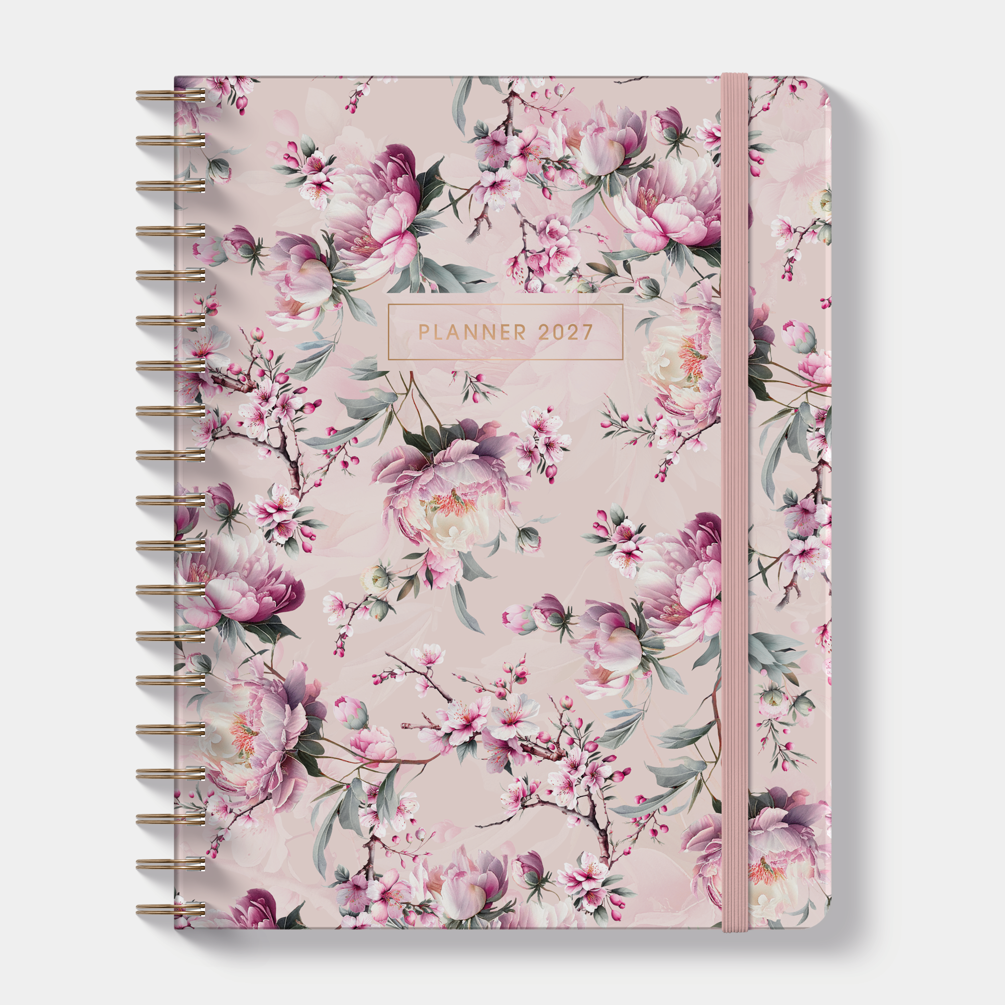 WEEKPLANNER 2027 ±A4 KERSENBLOESEM