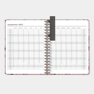 WEEKPLANNER 2027 ±A4 KERSENBLOESEM