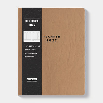WEEKPLANNER 2027 ±A4 WASHED KRAFT