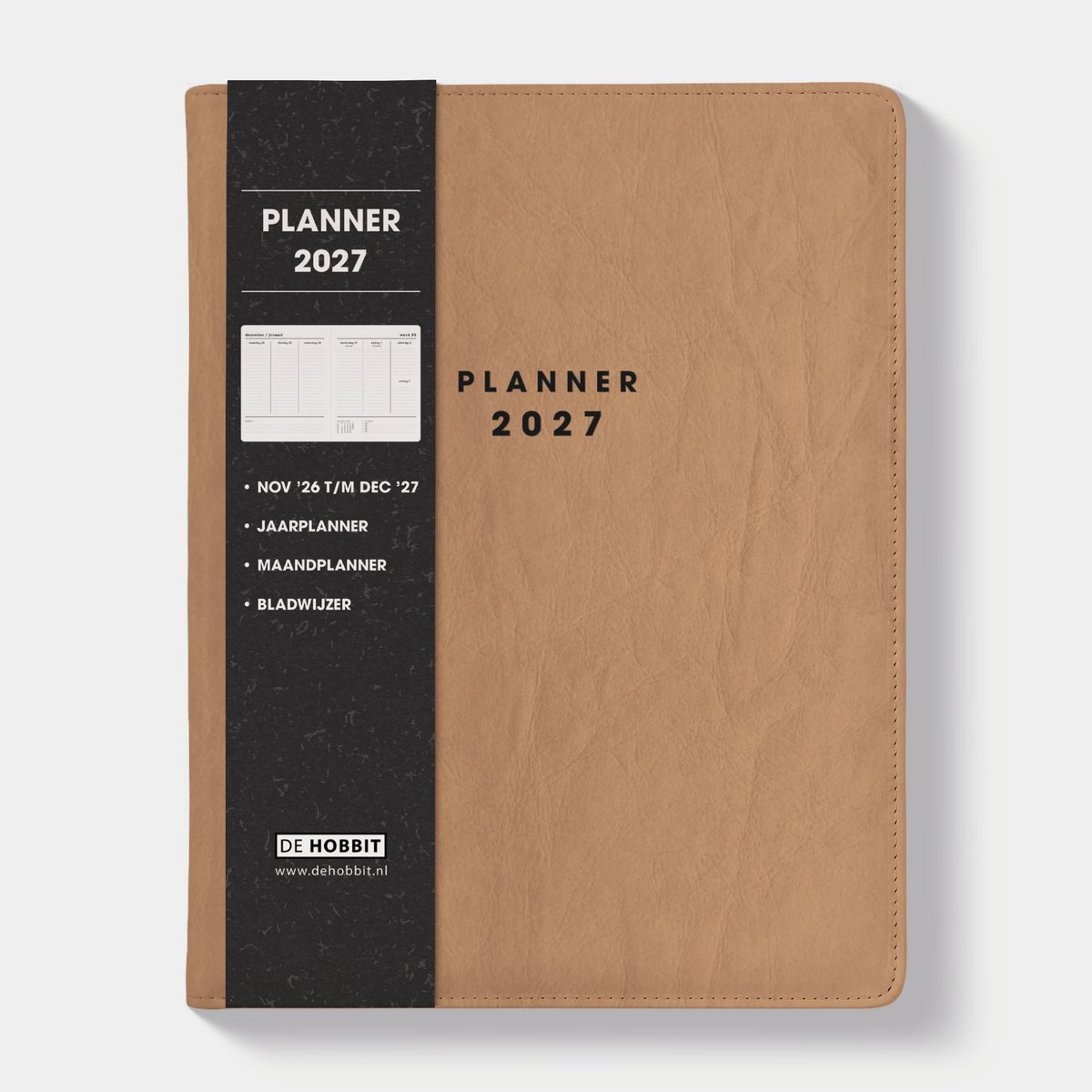 WEEKPLANNER 2027 ±A4 FLEX WASHED KRAFT