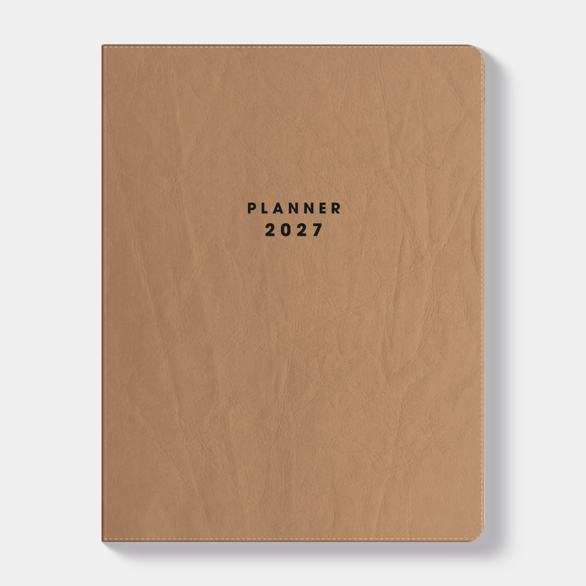 WEEKPLANNER 2027 ±A4 WASHED KRAFT