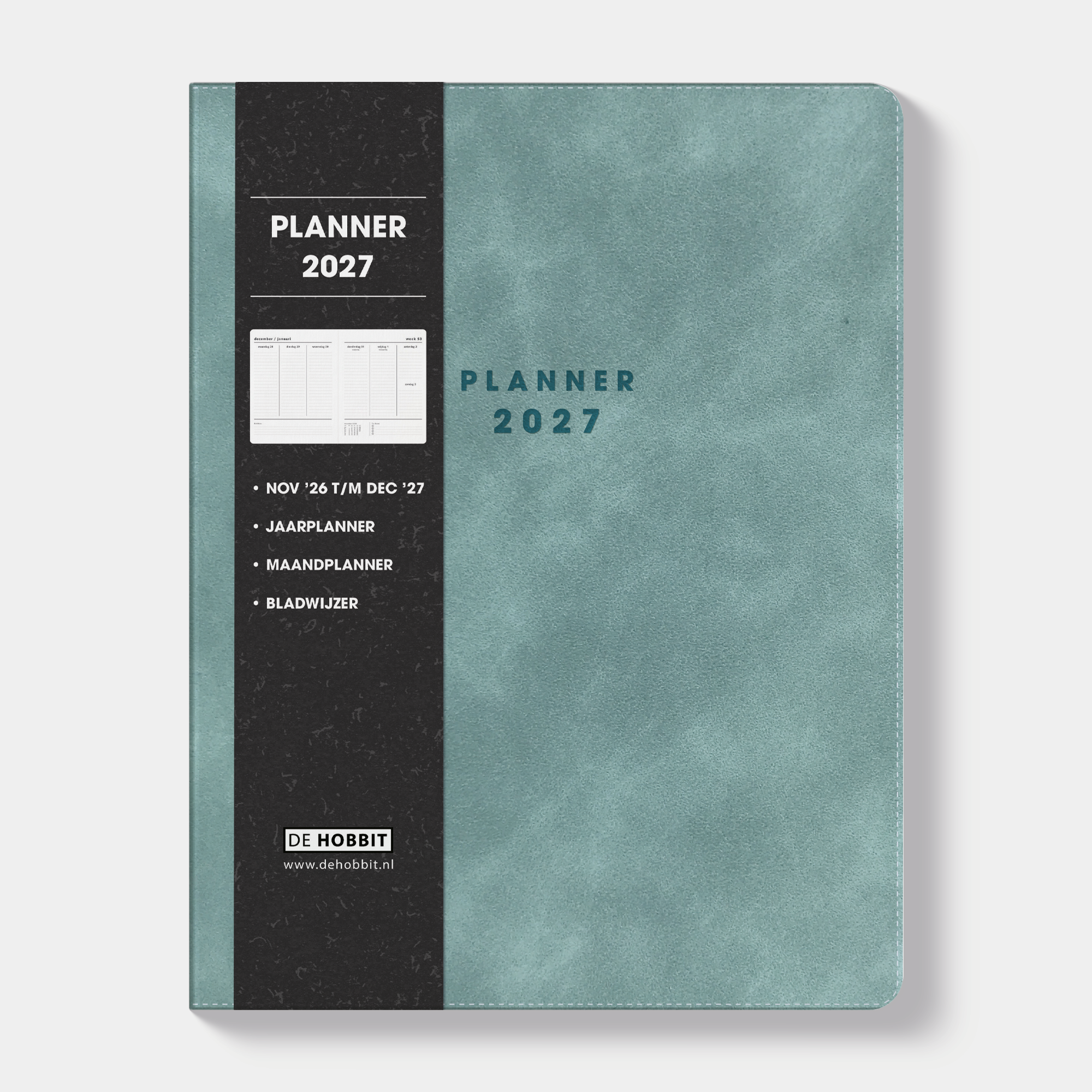 WEEKPLANNER 2027 ±A4 SUEDELOOK