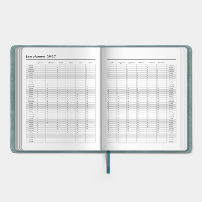 WEEKPLANNER 2027 ±A4 FLEX SUEDELOOK