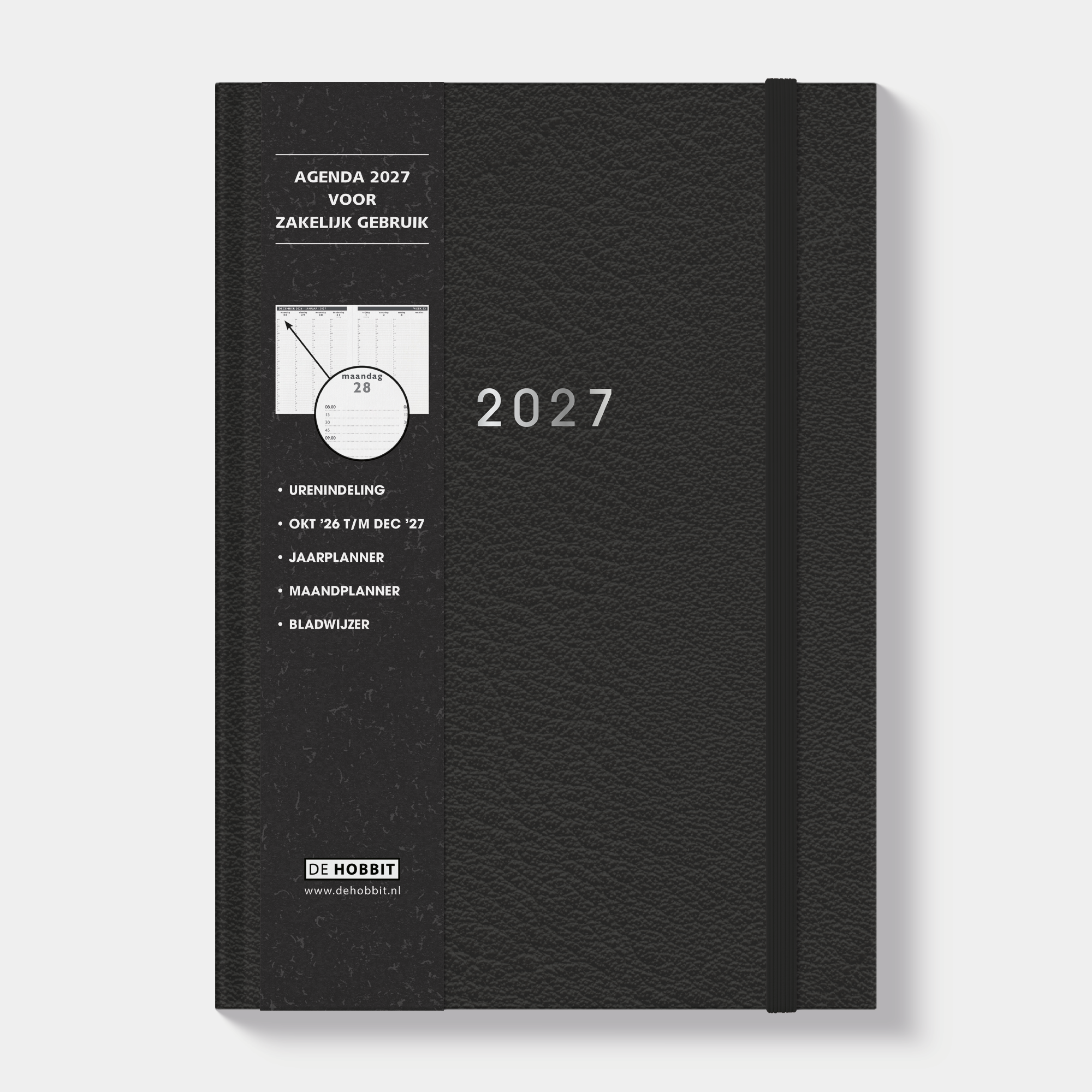 AFSPRAKENAGENDA ZAKELIJK 2027 A4 LEDERLOOK