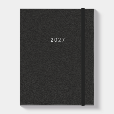 AFSPRAKENAGENDA ZAKELIJK 2027 ±A4 FLEXCOVER LEDERLOOK