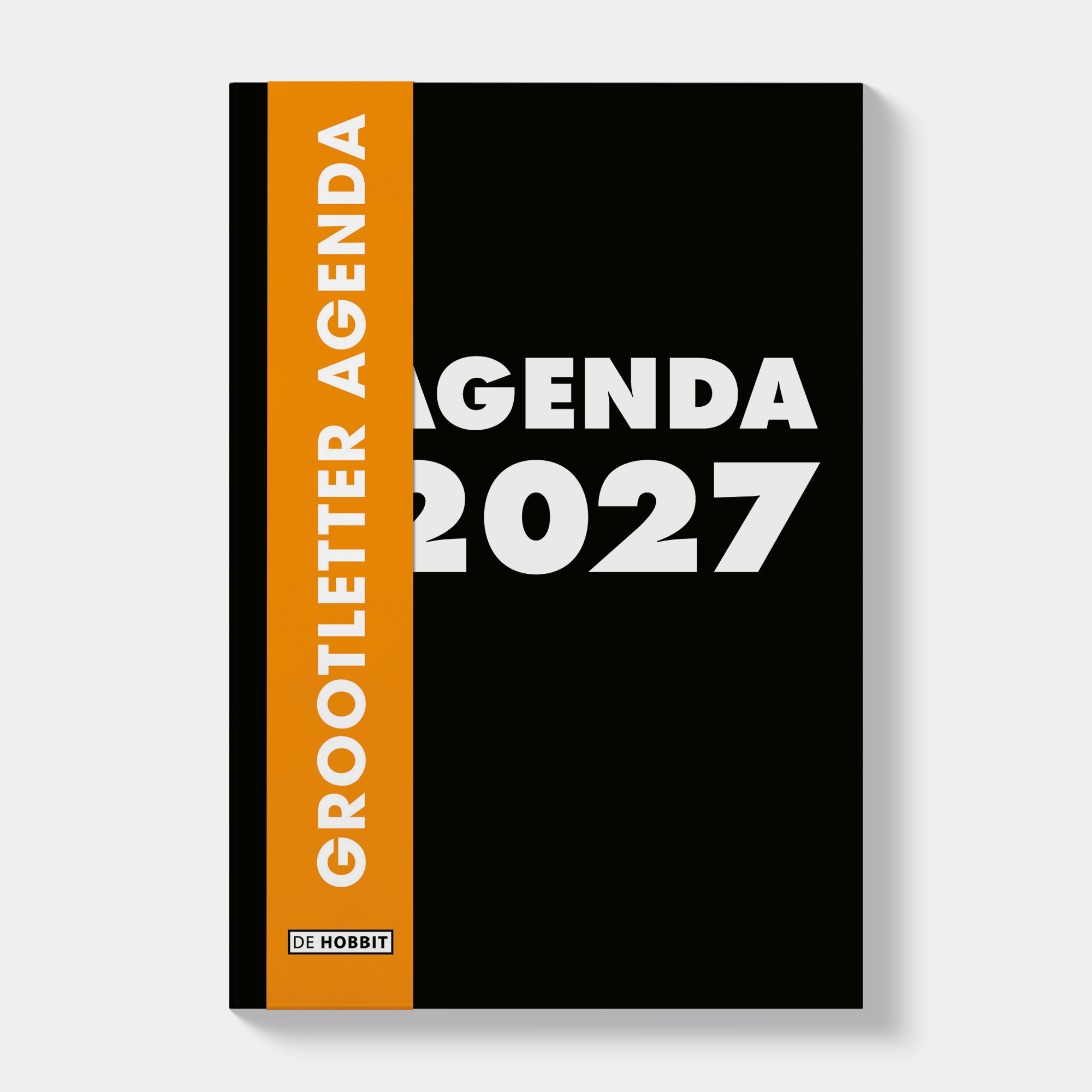 GROOTLETTER AGENDA 2027 A6 ZWART