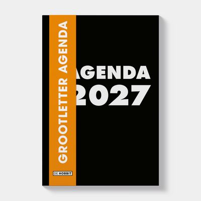 GROOTLETTER AGENDA 2027 A6 ZWART