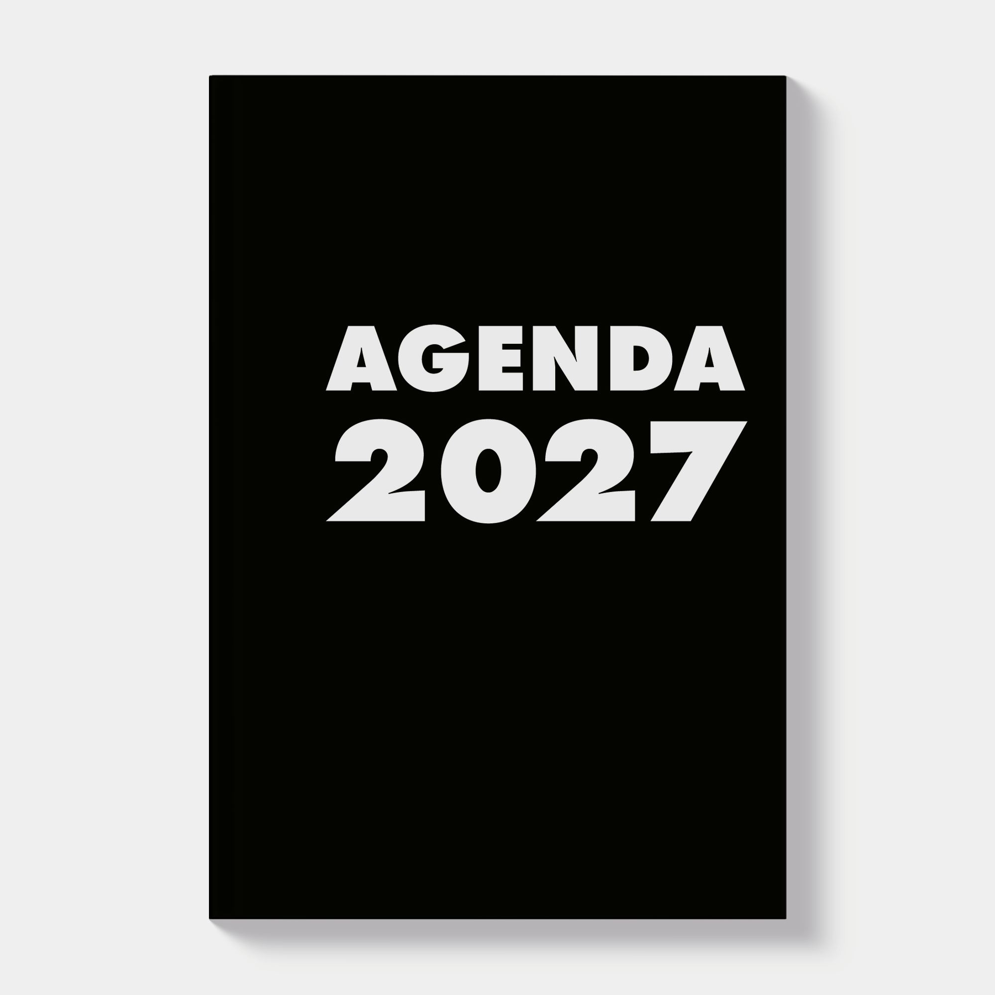 GROOTLETTER AGENDA 2027 A6 ZWART