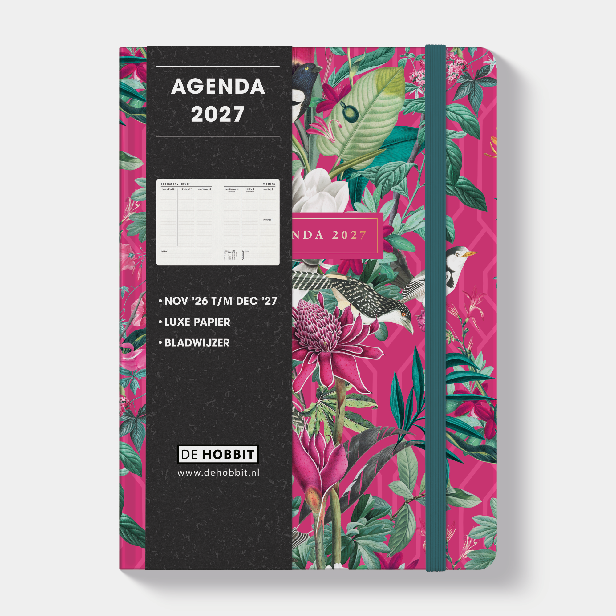 AGENDA 2027 A5 TROPISCH NEON