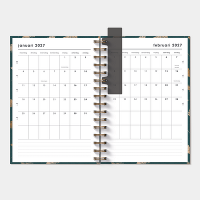 PLANNER 2027 A5 GINKGO GOUD