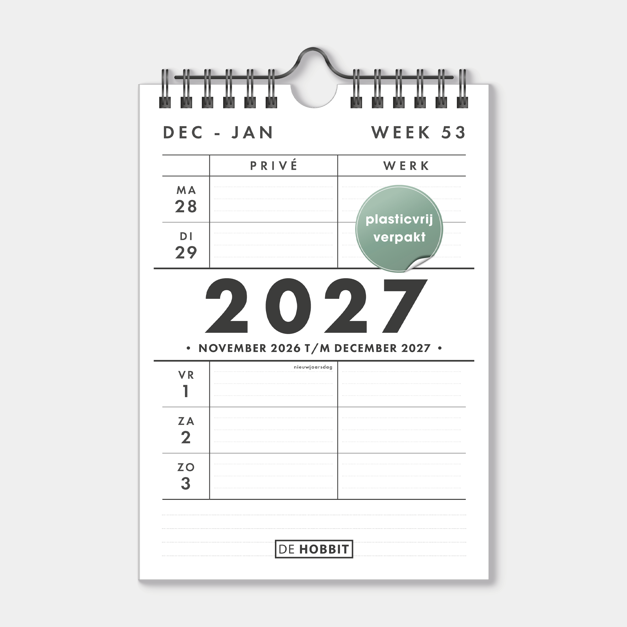 DUOPLANNER 2027 A5 WERK PRIVÉ