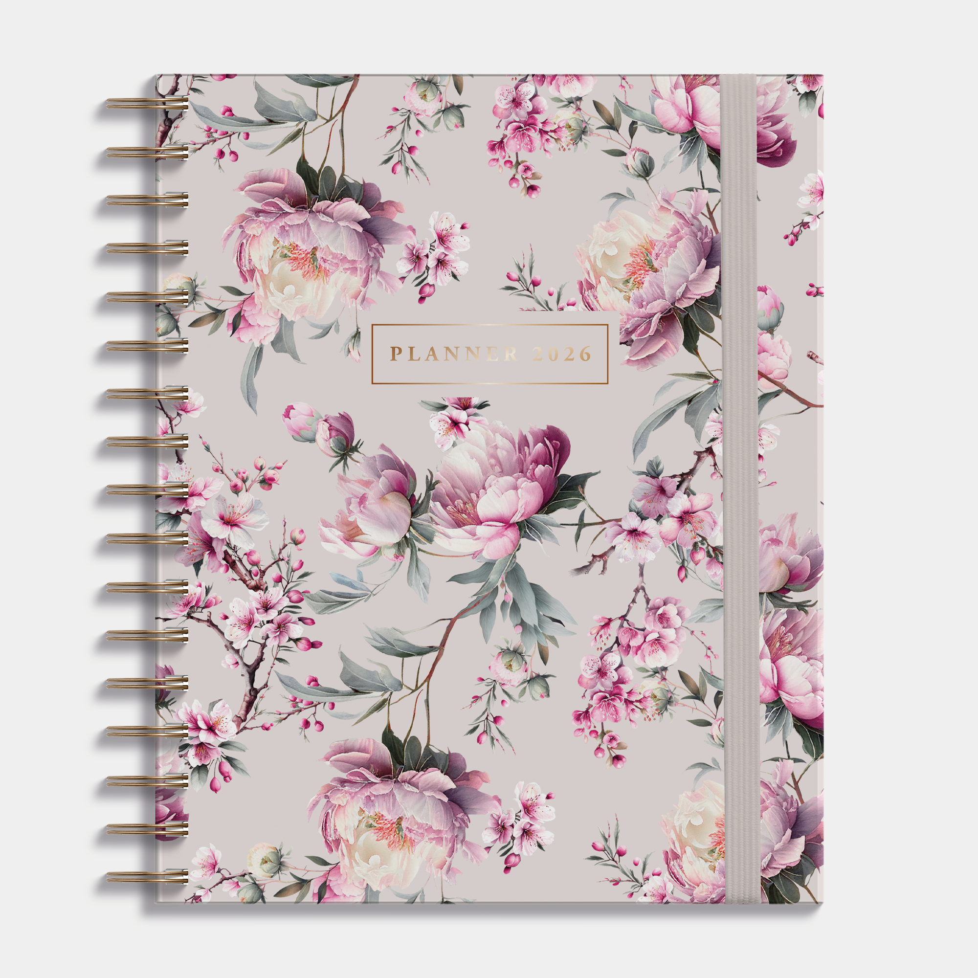 LUXE WEEKPLANNER 2026 A5+ KERSENBLOESEM