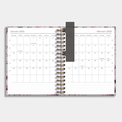LUXE WEEKPLANNER 2026 A5+ KERSENBLOESEM