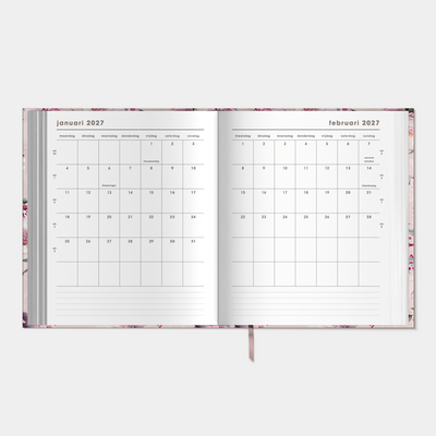 WEEKPLANNER LUXE 2027 A5+ KERSENBLOESEM