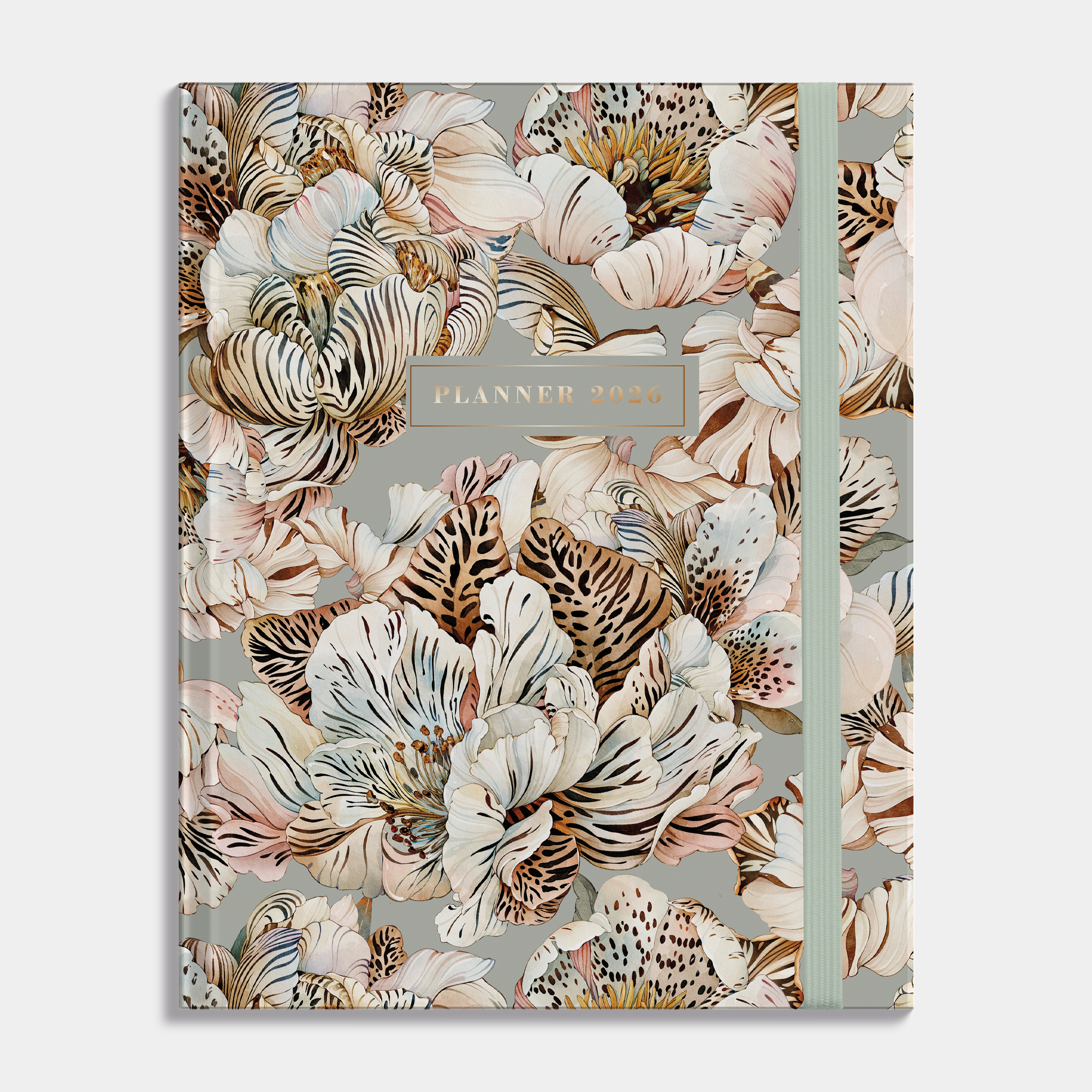 LUXE WEEKPLANNER 2026 A5+ TIJGERLELIE