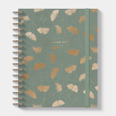 WEEKPLANNER LUXE 2027 A5+ GINGKO GOUD