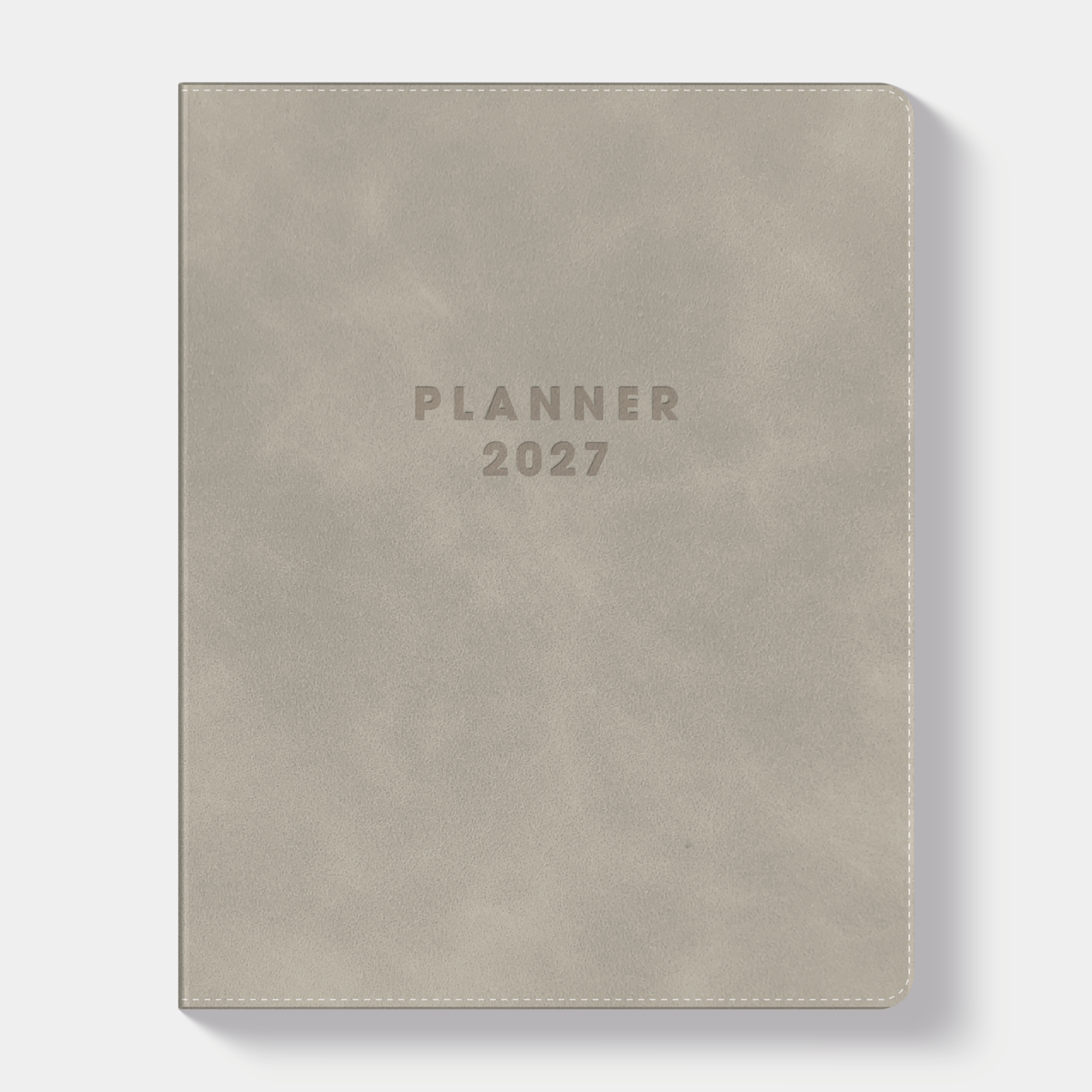 WEEKPLANNER LUXE 2027 A5+ FLEX SUEDE