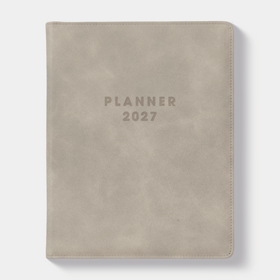 LUXE WEEKPLANNER 2027 A5+ FLEX SUEDELOOK