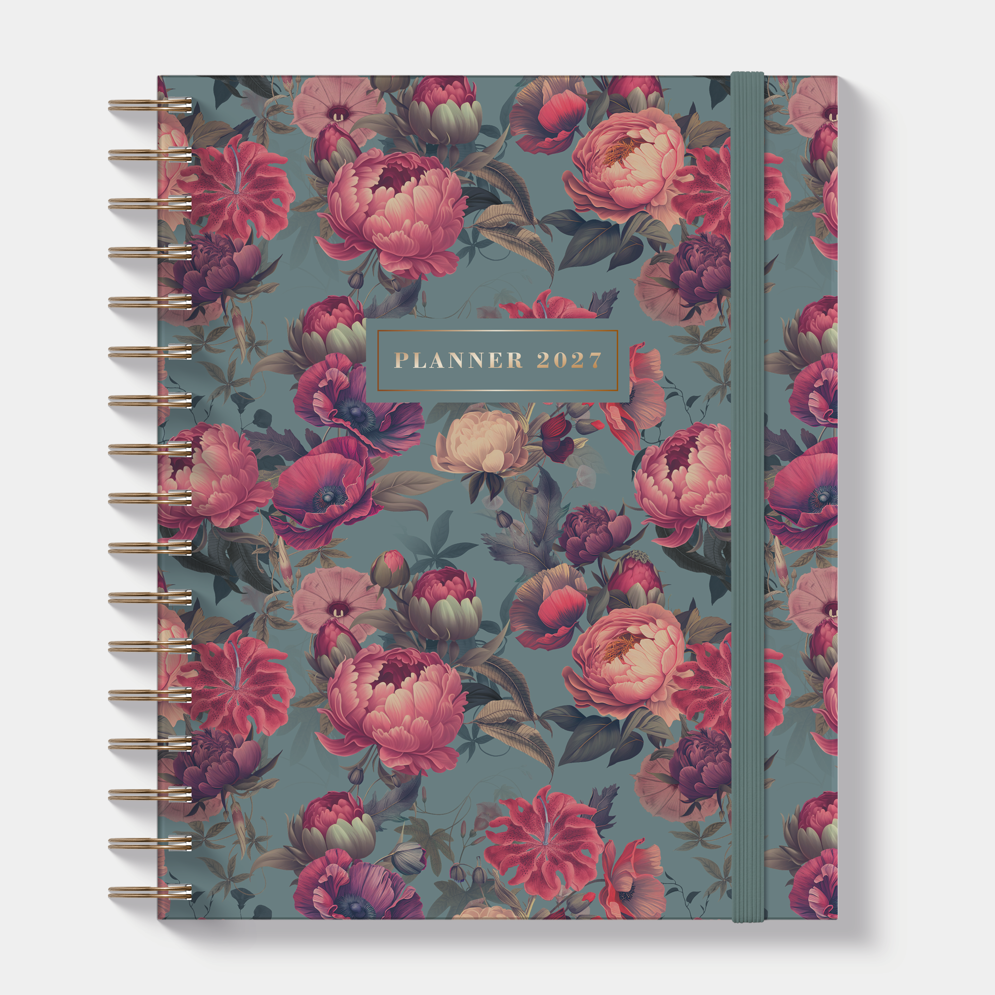 WEEKPLANNER LUXE 2027 A5+ KLASSIEKE ROZEN