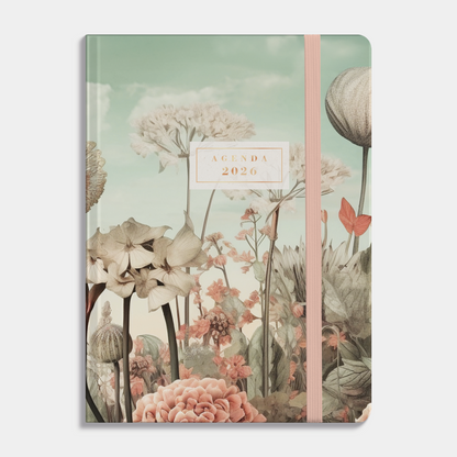 SOFT POCKET AGENDA 2026 A6 VELDBLOEMEN