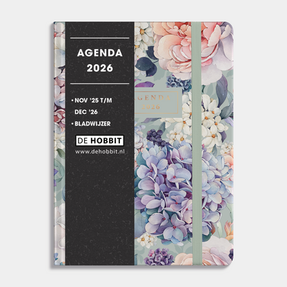 SOFT POCKET AGENDA 2026 A6 HORTENSIA