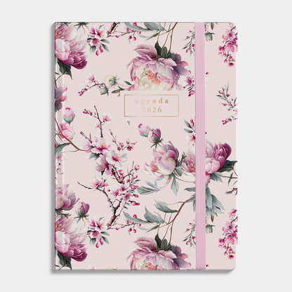 SOFT POCKET AGENDA 2026 A6 KERSENBLOESEM