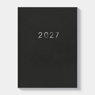 POCKET AGENDA 2027 A6 ZWART