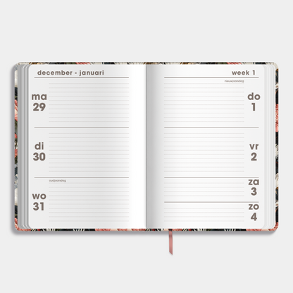 SOFT POCKET AGENDA 2026 A6 KRAANVOGELS