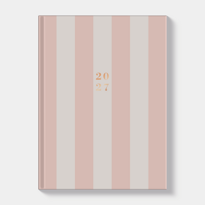 POCKET AGENDA 2027 A6 ZACHT ROZE