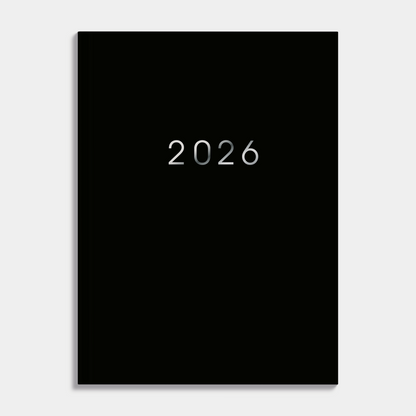 POCKET AGENDA 2026 A6 ZWART