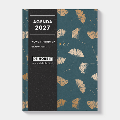 POCKET AGENDA 2027 A6 GINGKO GOUD
