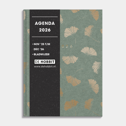 POCKET AGENDA 2026 A6 GINKGO GOUD