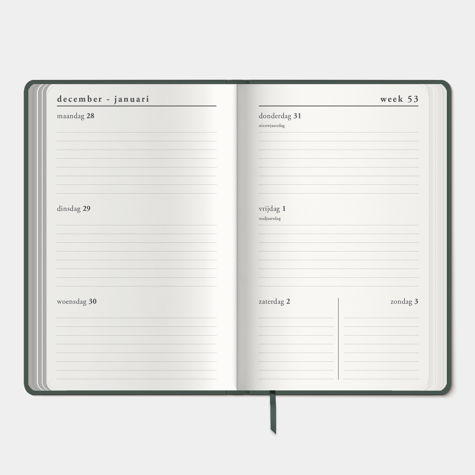 LUXE POCKET AGENDA 2027 ±A6 D1
