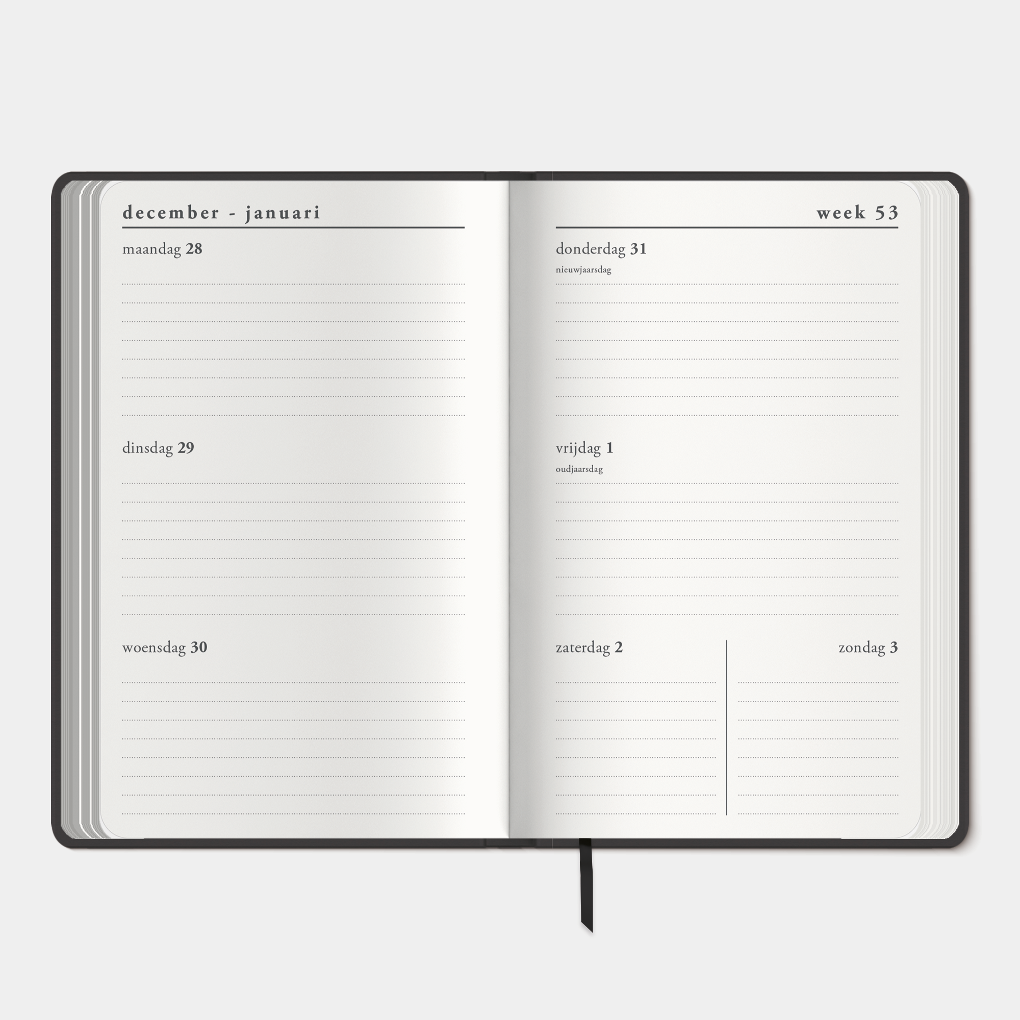 LUXE POCKET AGENDA 2027 ±A6 D2