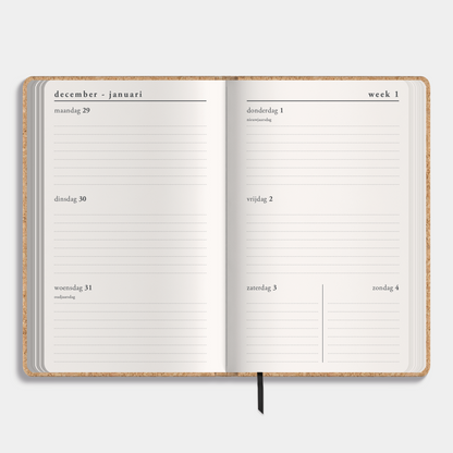 LUXE POCKET AGENDA 2026 ±A6 KURK