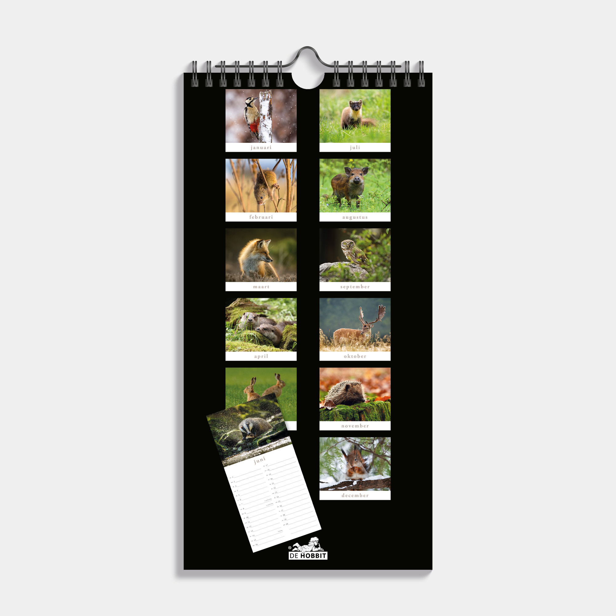 MINIKALENDER 2025 30X15 NATUUR