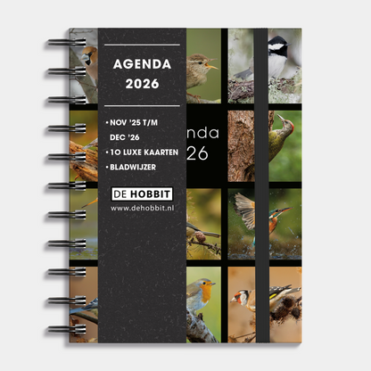 RINGBAND AGENDA 2026 A6 VOGELS