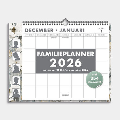 FAMILIEPLANNER 2026 ±A3 KLAPROZEN