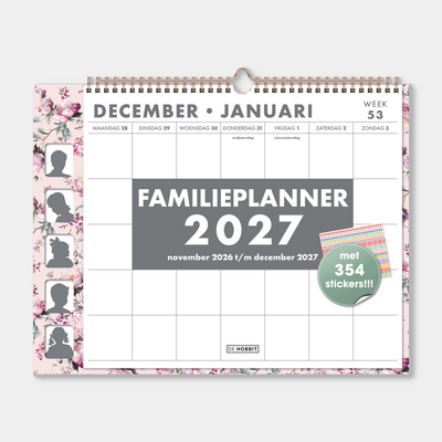 FAMILIEPLANNER 2027 ±A3 KERSENBLOESEM