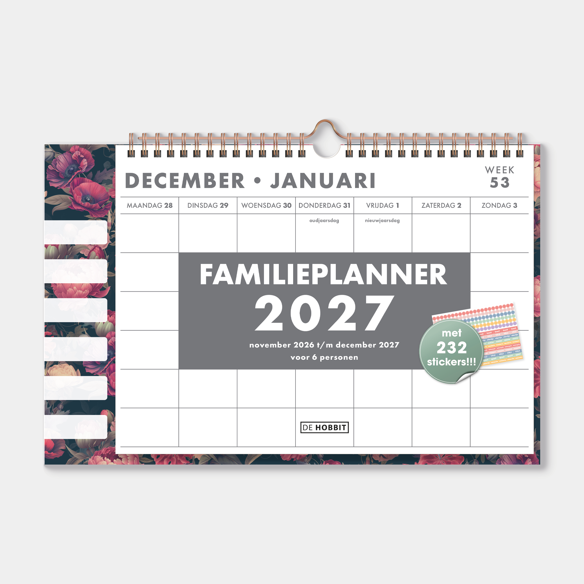 FAMILIEPLANNER 2027 KLASSIEK
