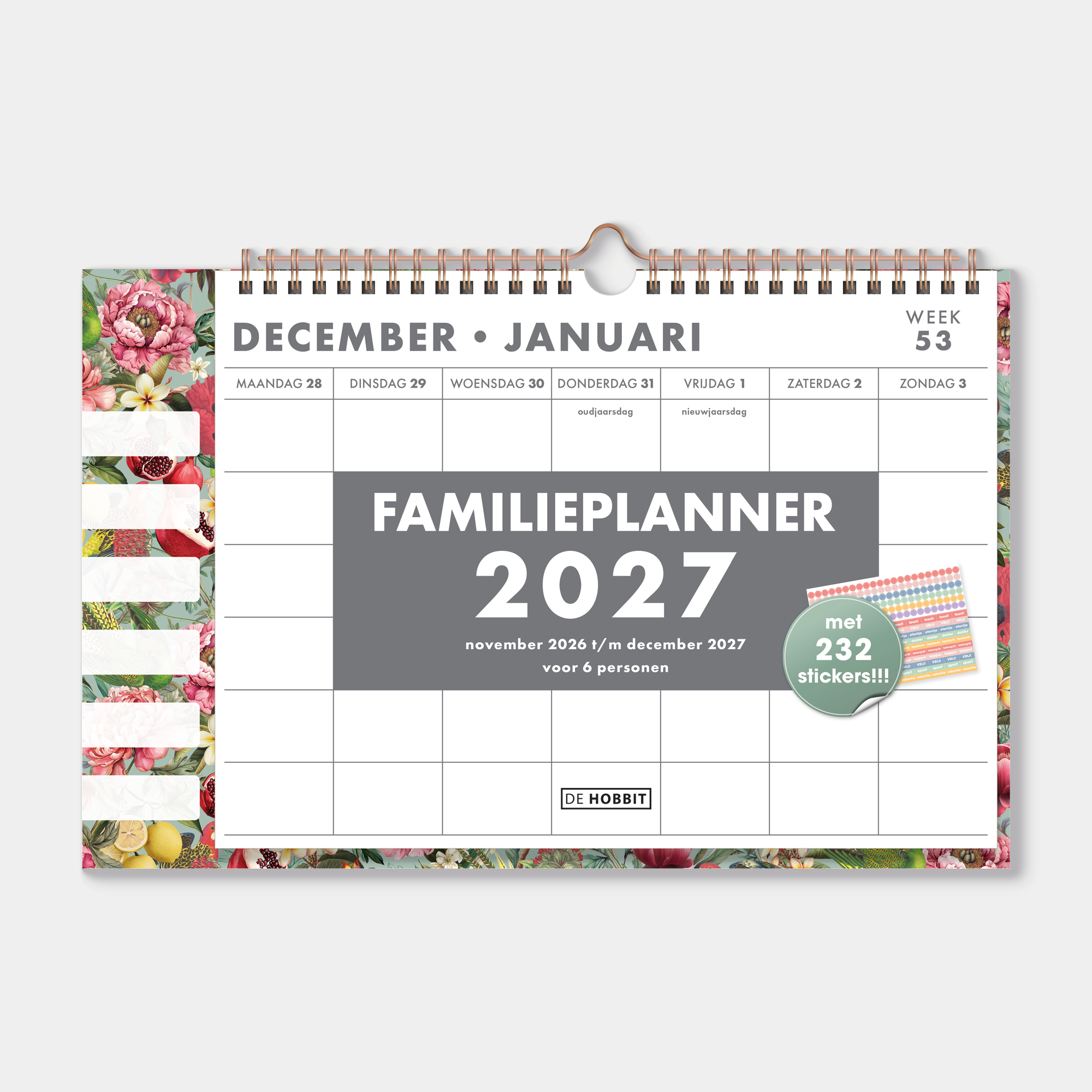 FAMILIEPLANNER 2027 TROPISCH