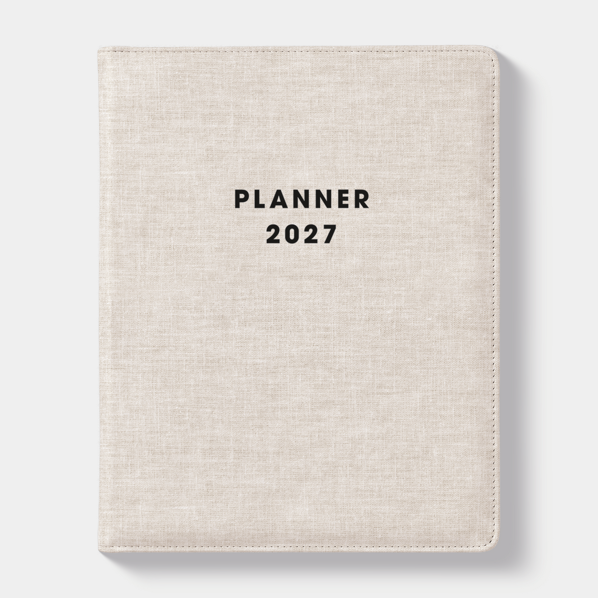 LUXE DUO AGENDA 2027 A5+ LINNEN