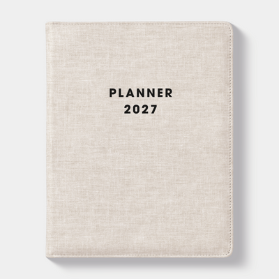 LUXE DUO AGENDA 2027 A5+ LINNEN