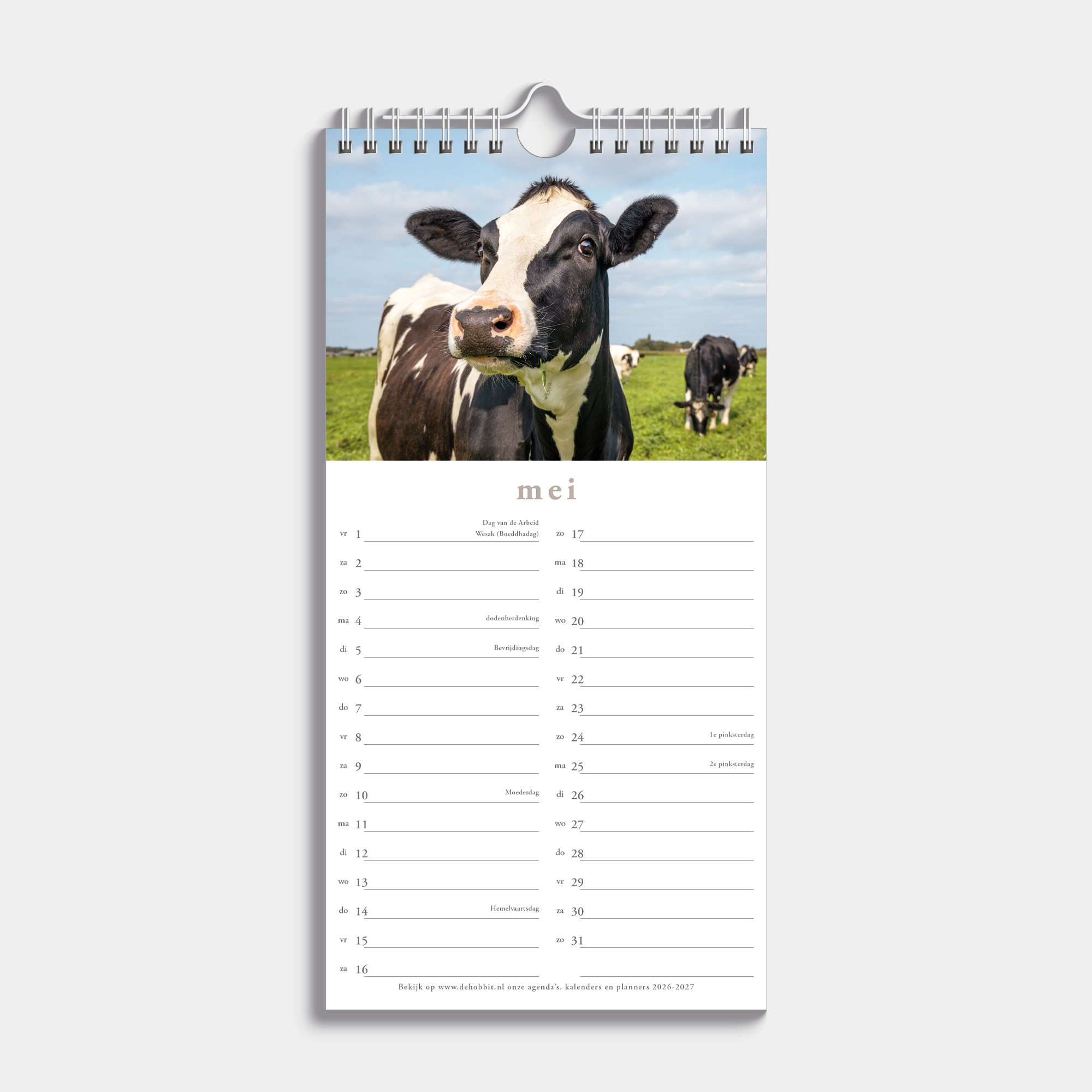 MINIKALENDER 2026 KOEIEN